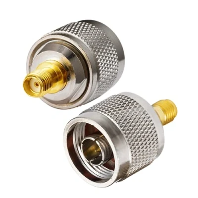 Abbildung von Vecys SMA Adapter N Typ Buchse auf Stecker für Wi Fi Antennenkabel WLAN Wireless WiFi Router (2 Stück)