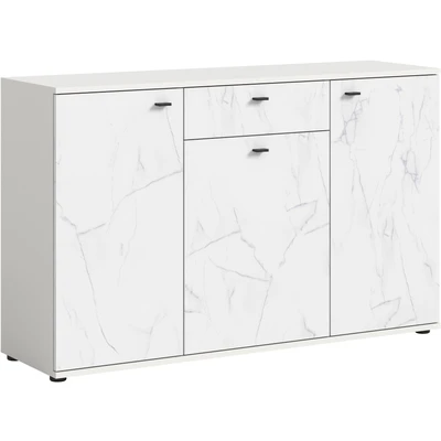 Abbildung von INOSIGN Sideboard CALCOLO, Breite 138cm, 3 Türen, 1 Schubkasten, 6 Fächer, Anrichte, Kommode, Schrank