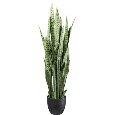 Abbildung von Creativ green Künstliche Zimmerpflanze &quot;Sanseveria&quot;, mit detailgetreuen Blättern