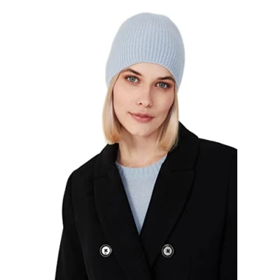 Abbildung von Style Republic FEIN Mütze, Damen, Größe: One Size, Pastel blue