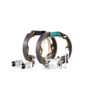 Abbildung von FEBI BILSTEIN 37534 Bremsensatz, Trommelbremse Hinterachse mit Radbremszylinder, Zubehör, Anbaumaterial TOYOTA: Aygo, CITROËN: C1 I