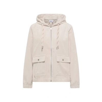 Abbildung von CECIL Damen 2117008 Cordjacke mit Kapuze, Oat Milk beige, 36
