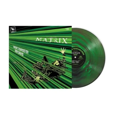 Abbildung von The Matrix (Original Motion Picture Score) (25th Anniversary Edition) [Cyber Swirl Green LP] [Vinyl