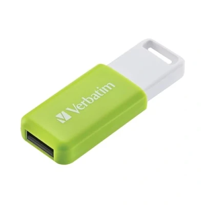 Abbildung von Verbatim DataBar USB Stick, kompakter Speicherstick mit 32 GB Datenspeicher, portabler 2.0 Memory Stick in Grün, ideal für Laptop, PC und Notebook