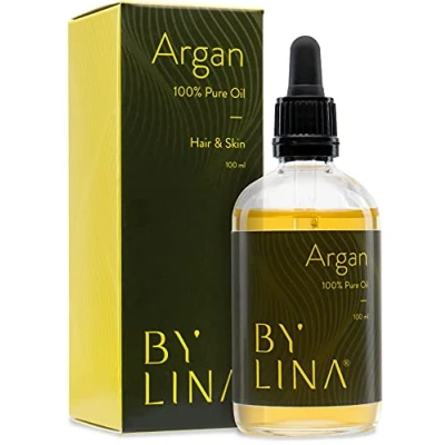Abbildung von BYLINA 4 IN 1 Bio Arganöl 100ml Haut, Haare, Gesicht, Nägel I Argan Öl natürlicher Beauty Allrounder nährt &amp; pflegt Haut Haar handgepresst aus Marokko Oil