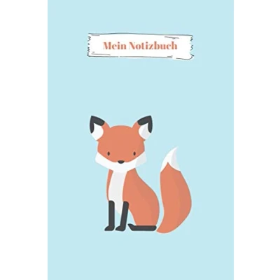 Abbildung von Mein Notizbuch: Notebook Journal Hellblau Motiv Fuchs Insgesamt 135 Seiten Liniert Maße ca. DIN A5