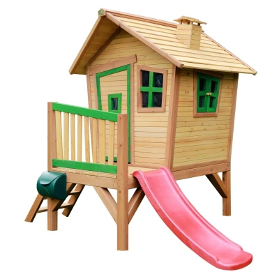 Abbildung von Robin Spielhaus Braun/Grün Rote Rutsche
