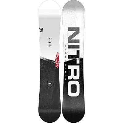 Abbildung von Nitro Herren Prime Raw Board &#039;22 All Mountain Beginner günstig Snowboard, Multicolour, 162