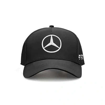 Abbildung von MERCEDES AMG PETRONAS Formula One Team Offizielle Formel 1 Merchandise Kollektion George Russell Kappe 2022 Schwarz Größe: Einheitsgröße