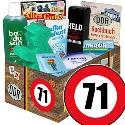 Abbildung von 71. Geburtstag/DDR Pflegeset/Geschenke für Papa