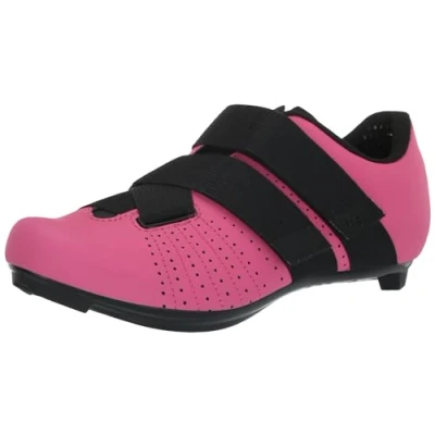 Abbildung von Fizik Unisex R5 Tempo Powerstrap Fahrradschuhe, rosa,schwarz