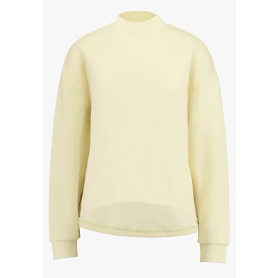 Abbildung von Urban Classics Oversized HIGH NECK CREW Sweatshirt, Damen, Größe: Small, Sand