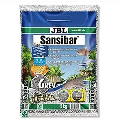 Abbildung von JBL Bodengrund Grau für Süß und Meerwasser Aquarien, Sansibar Grey 5 kg, 67062
