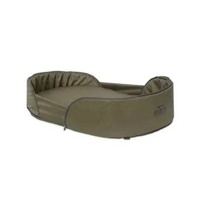 Abbildung von Korda Basix Carp Cradle XL, extra groß, hochdichter Schaumstoff, tragbare wasserdichte Angelmatte mit gepolsterten Wänden, zusammenklappbar zur Aufbewahrung, hält Fische bis zu 27,2 kg, inklusive