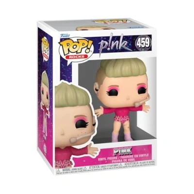 Abbildung von Funko Pop! Rocks: PINK Trustfall P!nk Vinyl Sammelfigur Geschenkidee Offizielle Handelswaren Spielzeug Für Kinder und Erwachsene Music Fans Modellfigur Sammler Display