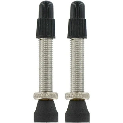 Abbildung von VAR Tubeless Ventil RP 44400 35mm Messing. Paar. silber