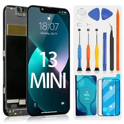 Abbildung von ARSSLY TFT LCD Bildschirm für iPhone 13 Mini Display A2628 Digitazer Touchscreen Ersatz Assembly mit Tools