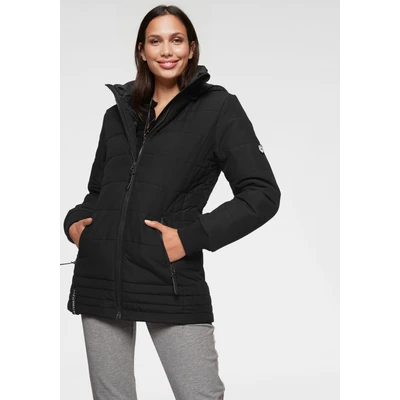 Abbildung von ALPENBLITZ Steppjacke &quot;Flockenwirbel&quot;, mit Kapuze, moderne Winterjacke abnehmbarer Kapuze