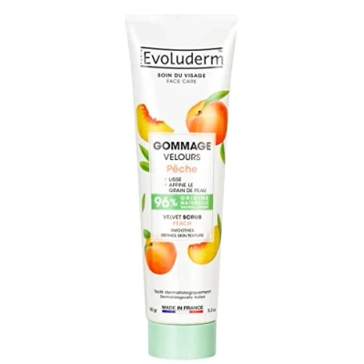 Abbildung von EVOLUDERM Peeling Samt Pfirsich 150 ml