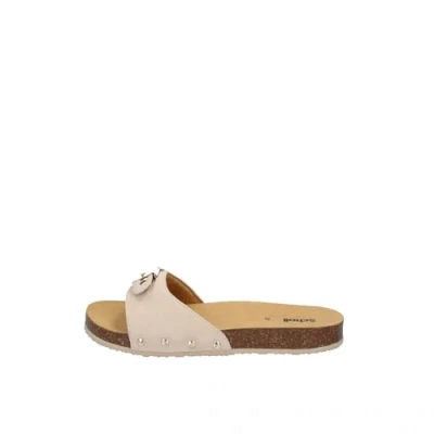 Abbildung von Scholl Pescura FLAT Pantolette flach, Damen, Größe: 38, Off white Schuhe
