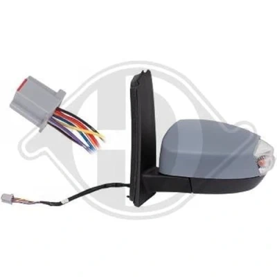 Abbildung von Außenspiegel Diederichs 1467125 links grundiert elektrisch für elektr.Spiegelverstellung, beheizbar, asphärisch, anklappbar