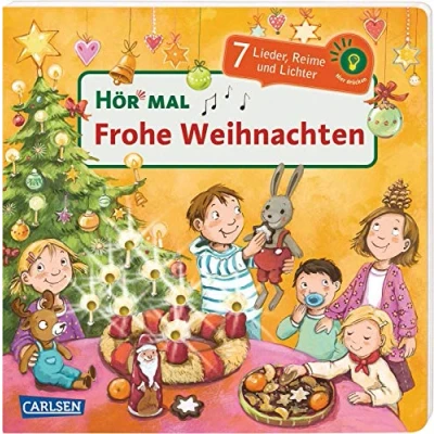 Abbildung von Hör mal (Soundbuch): Frohe Weihnachten: Zum Hören, Schauen und Mitmachen ab 2 Jahren. Bekannte Weihnachtslieder, Reime Geschichten