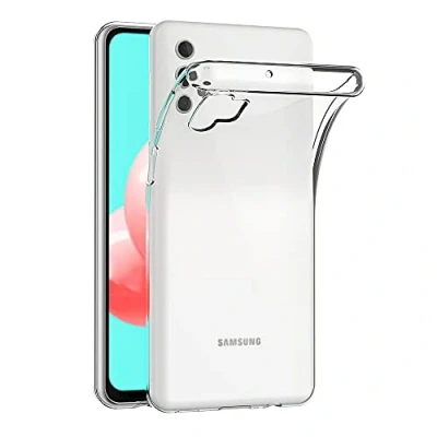 Abbildung von AICEK Hülle Compatible für Samsung Galaxy A32 5G Transparent Silikon Schutzhülle Case Clear Durchsichtige TPU Bumper Handyhülle (6,5 Zoll)