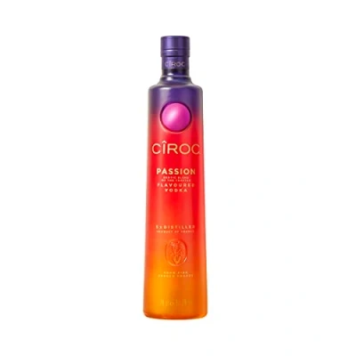 Abbildung von CîROC Passion Ultra Premium Wodka Limitierte Edition Erfrischende Ananas , Zitrusfrüchte Mango &amp; Hibiskusaromen Destilliert aus Trauben in Südfrankreich 37,5% vol 700ml Einzelflasche