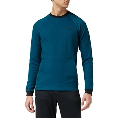 Abbildung von Under Armour Herren Oberteil Unstoppable 2X Knit Crew, Grün, SM, 1329712 417
