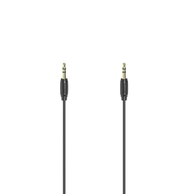 Abbildung von Hama Audio Kabel, 3,5 mm Klinken St. St., Stereo, vergoldet, ultradünn, 1,5 m