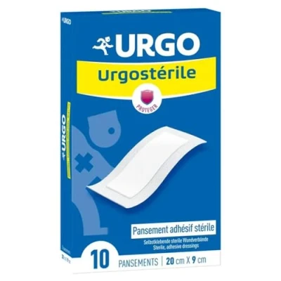 Abbildung von Urgo Sterile Klebepflaster 10 x 20 cm Pflaster