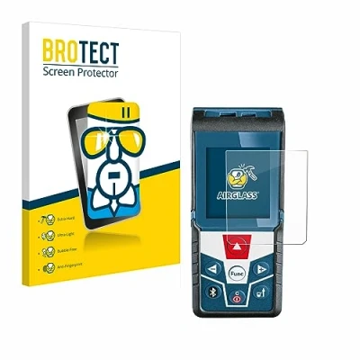 Abbildung von BROTECT Schutzglas für Bosch GLM 50 C Professional Schutzfolie Panzer Folie Glas [Extrem Kratzfest 9H, Anti Fingerprint, Ultra Transparent]
