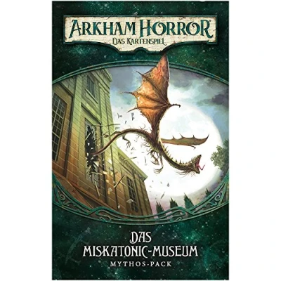 Abbildung von Fantasy Flight Games, Arkham Horror: LCG Das Miskatonic Museum, Erweiterung, Expertenspiel, Kartenspiel, 1 4 Spieler, Ab 14+ Jahren, 45+ Minuten, Deutsch