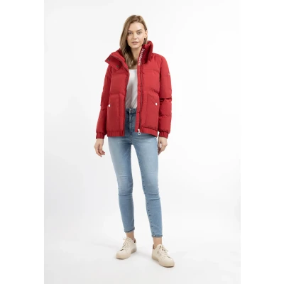 Abbildung von DREIMASTER Maritim Damen Winterjacke mit Wattierung XL / Rot 100% Polyester
