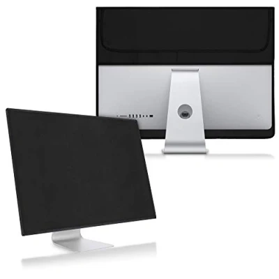 Abbildung von kwmobile Hülle kompatibel mit Apple iMac 27&quot; / Pro Fach für Magic Keyboard, Mouse und Kabel Schwarz
