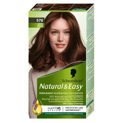 Abbildung von Schwarzkopf Natural &amp; Easy Nourishing Permanent Coloration 576 C