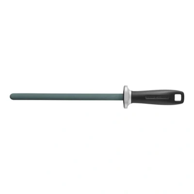 Abbildung von ZWILLING Wetzstahl aus Keramik, Länge: 23 cm, Kunststoffgriff mit Aufhängöse, Schwarz