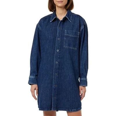 Abbildung von G Star Oversized Denim Dress Jeanskleid, Damen, Größe: Large, Antique waterfront
