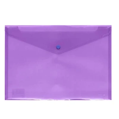Abbildung von Grafoplás 04871235 Umschlagmappe aus Kunststoff, Foliengröße, Violett