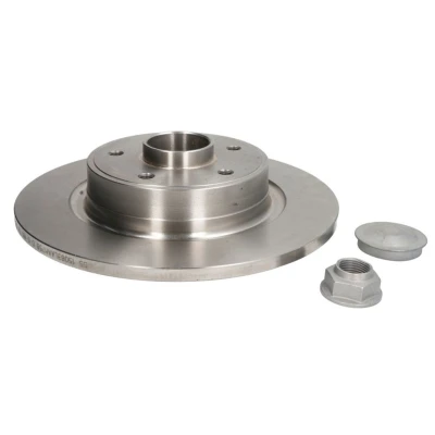 Abbildung von TRW DF4227BS Bremsscheibe 274 11 5 108 voll mit ABS Sensorring, Radlager RENAULT: LAGUNA 2 Grandtour, GRAND SCENIC 2,