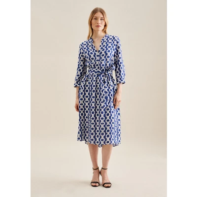 Abbildung von Seidensticker Freizeitkleid, Damen, Größe: 34, Blue
