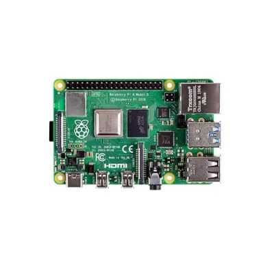 Abbildung von Raspberry Pi Foundation 4 Computer Modell B, 4GB RAM Mini PC Barebone