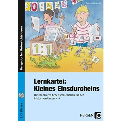 Abbildung von Lernkartei: Kleines Einsdurcheins: Differenzierte Arbeitsmaterialien für den inklusiven Unterricht (2. und 3. Klasse) (Bergedorfer Lernkartei)