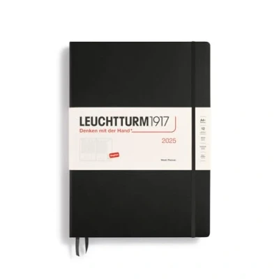 Abbildung von LEUCHTTURM1917 370792 Wochenplaner Master (A4+) 2025, Schwarz, Englisch