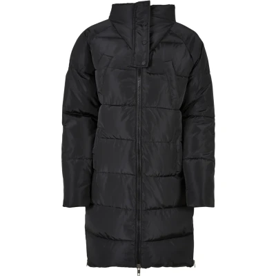 Abbildung von Urban Classics HIGH NECK Wintermantel, Damen, Größe: Small, Black