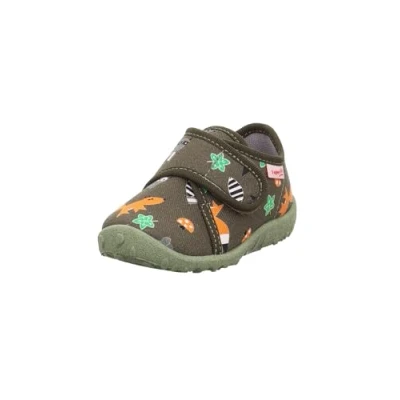 Abbildung von Superfit Mädchen SPOTTY Hausschuhe, GRÜN/MEHRFARBIG 7020, 26 EU