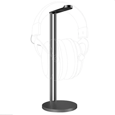 Abbildung von Geekria Kopfhörer Ständer Kompatibel Mit Bose QC35, QC25, ATH, JBL, Sony WH 1000XM4, 1000XM3, AKG, Ohrhörer Halter, Kopfhörerhalter Kopfhörerständer, Headset Display Holder (Schwarz)