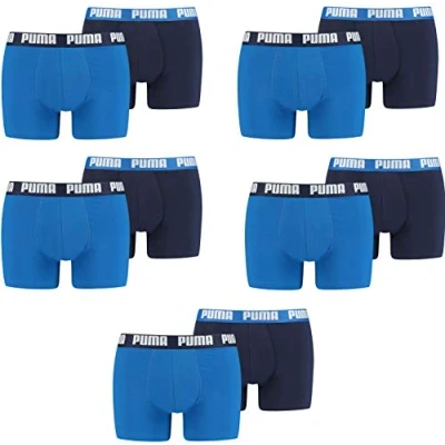 Abbildung von PUMA Boxershort 4er Pack Herren 4 Boxer Edition (True Blue/True Blue 420, XXL)