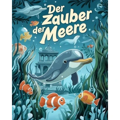 Abbildung von der Zauber Meere: 30 fantasievolle Unterwasser Geschichten zum Vorlesen und Ausmalen