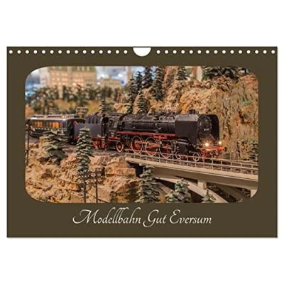 Abbildung von Modellbahn Gut Eversum (Wandkalender 2025 DIN A4 quer), CALVENDO Monatskalender